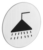 Znak rozliovac kruhov  - sprcha