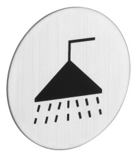 Znak rozliovac kruhov  - sprcha