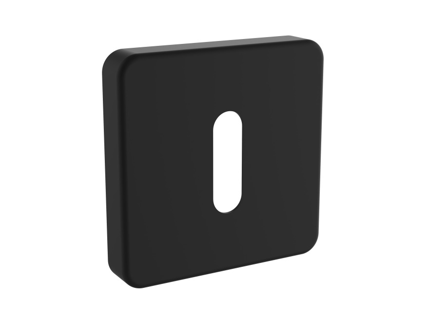 Štíty čtvercové klíč černé DESIGN